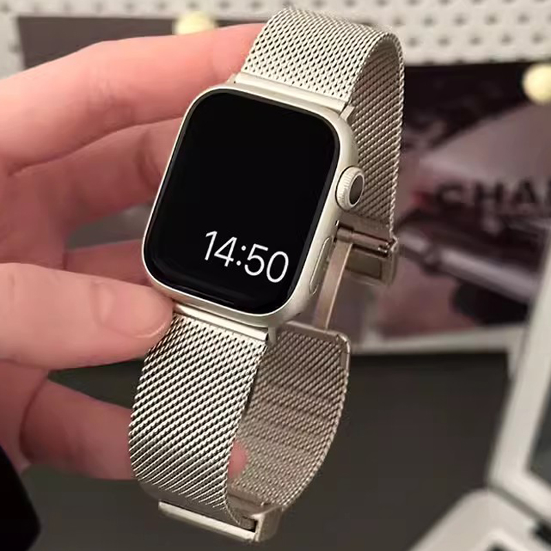 Mesh Coil Strip - Milanese Strap For Apple Watch Band