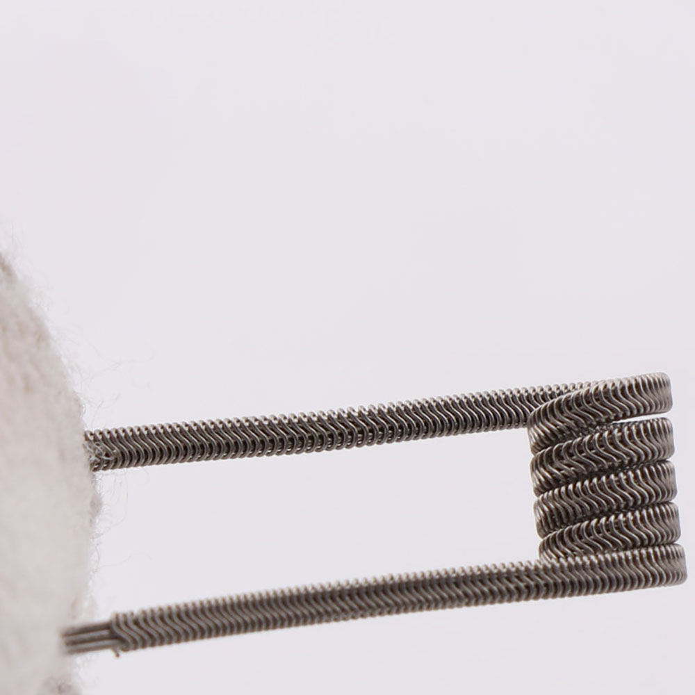 NEW XFKM 100PCS/box NI80/A1/SS - Clapton Wire Pre Built のレビューと価格