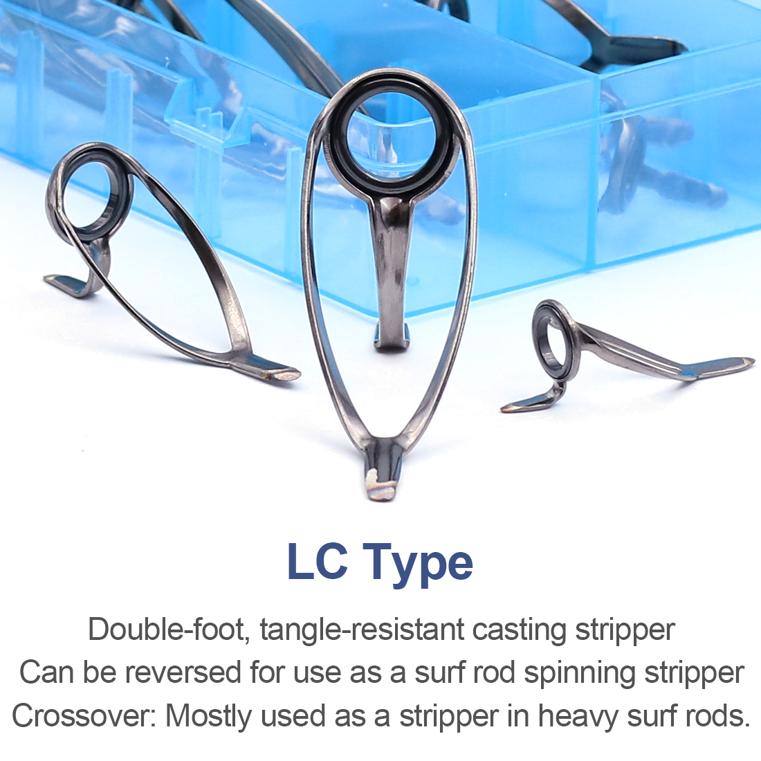 FishTrip Heavy Surf Rod Guides - Mesh Coil Strip のレビューと価格