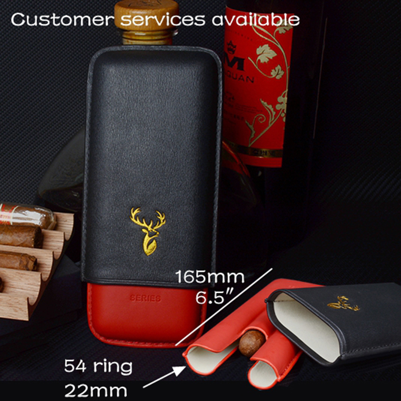 54 Ring Leather Cigar Case Bla - Vape Ring のレビューと価格