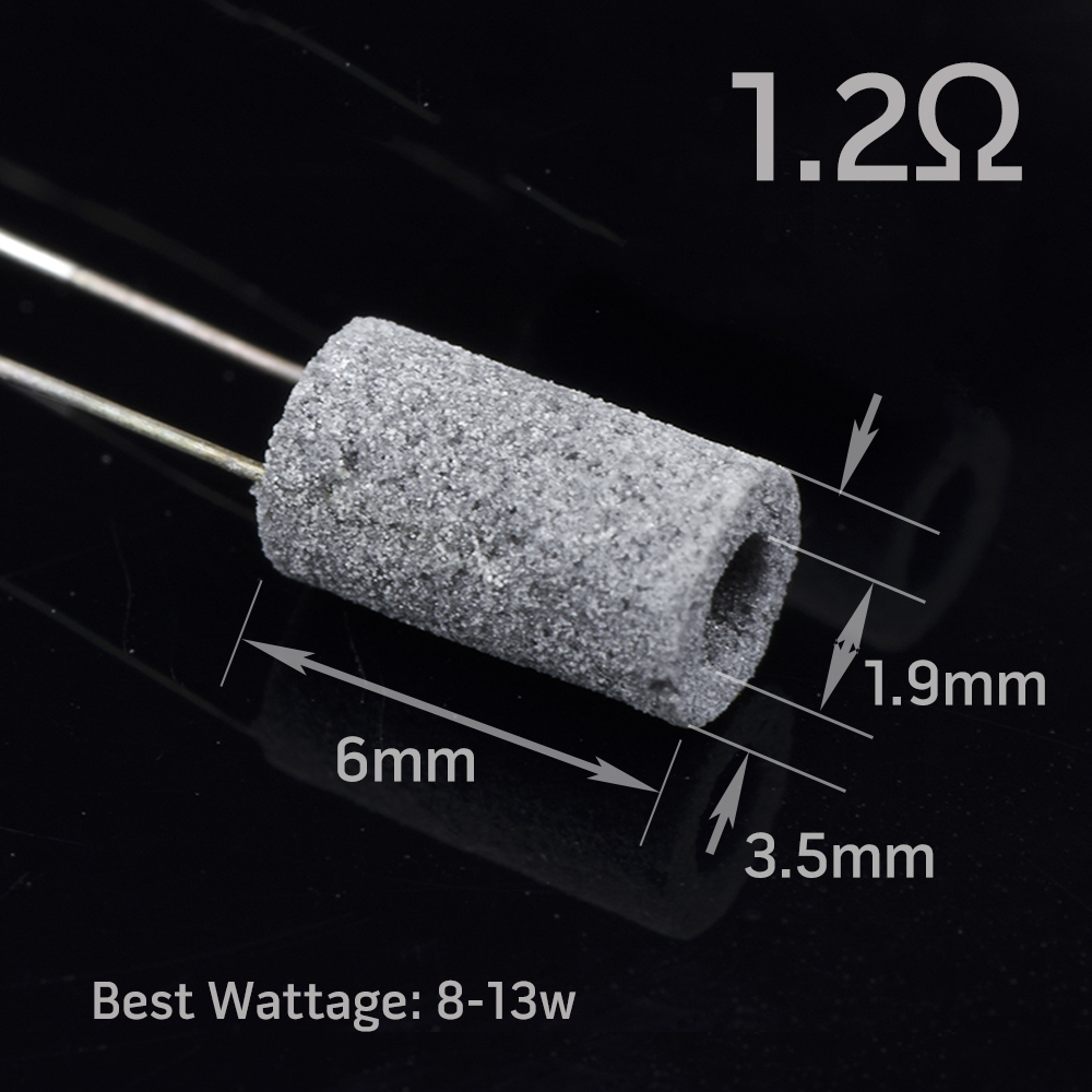 10pcs/lot Rebuild Ceramic Heat - Coil Building Kit のレビューと価格