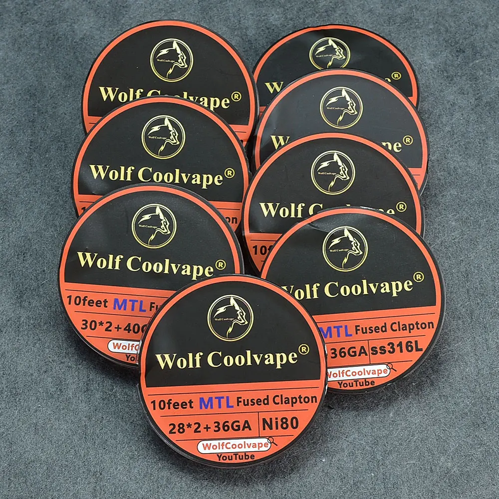 wolfcoolvape MTL Fused Clapton - Clapton Wire Pre Built のレビューと価格