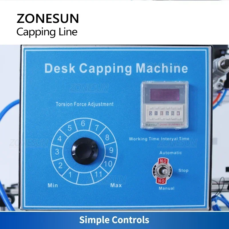 ZONESUN Bottle Capping Machine - Juice Bottle Dropper のレビューと価格