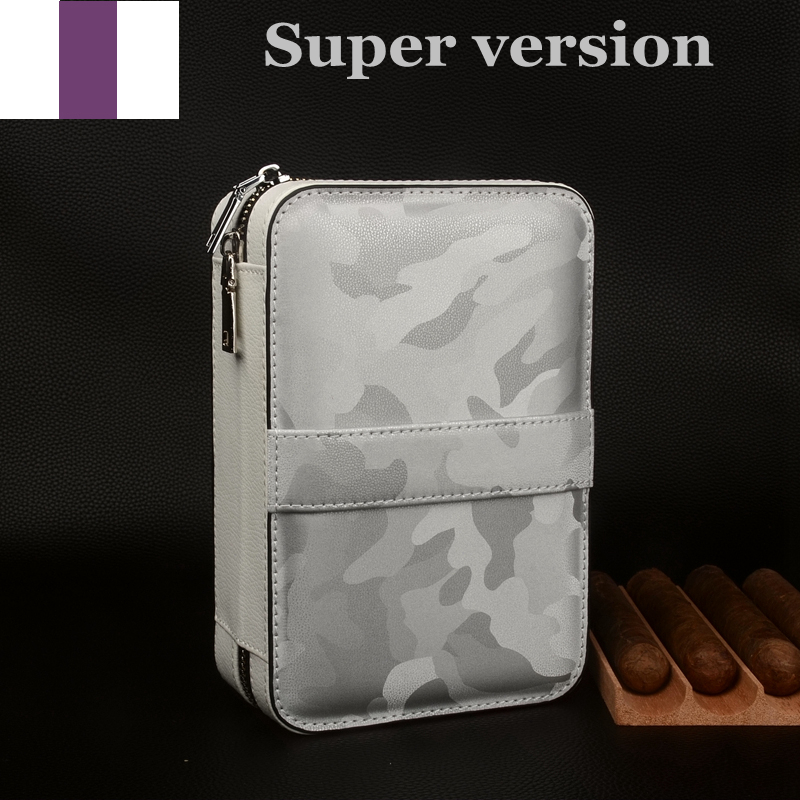 Travel Cigar Case Leather Ciga - Vape Ring のレビューと価格