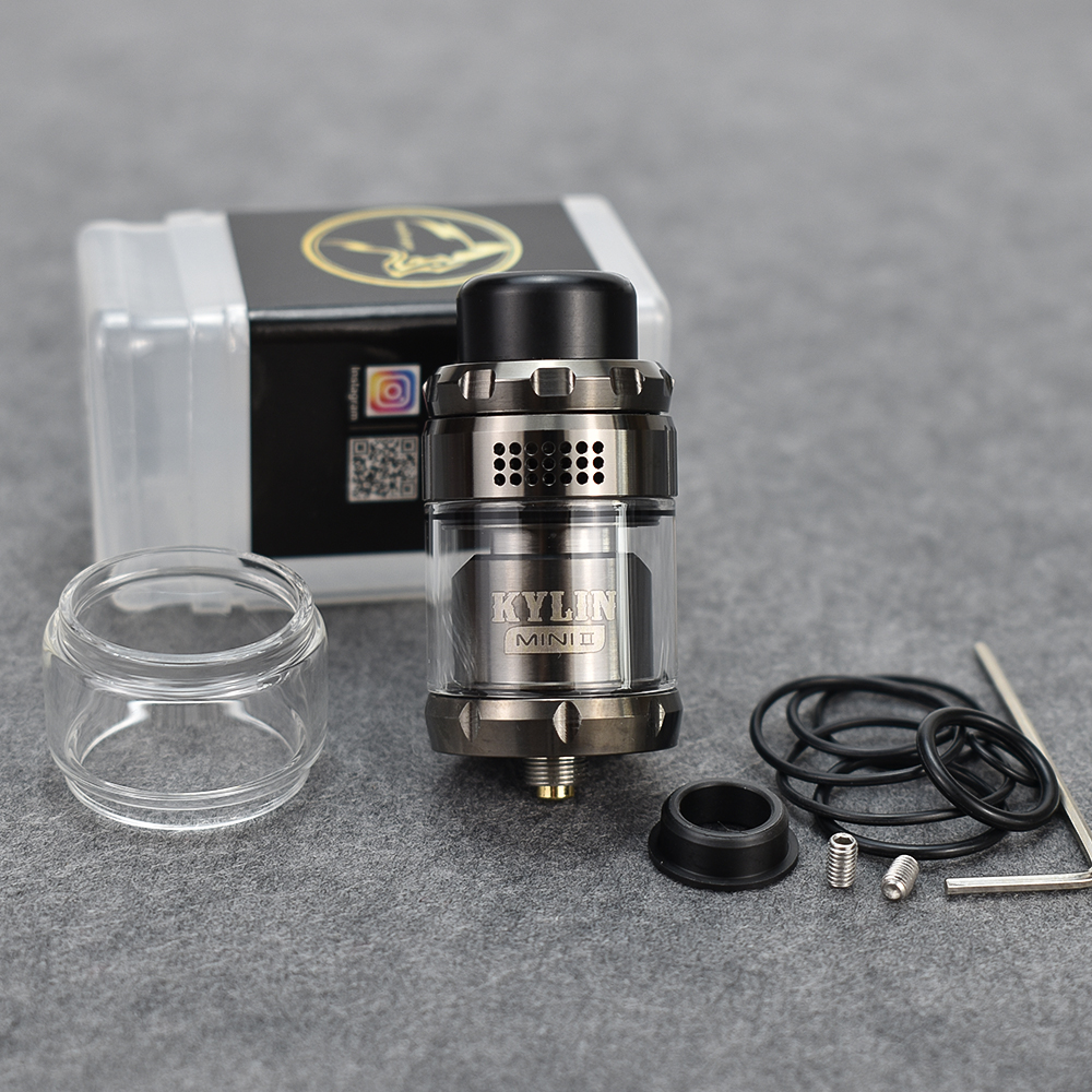 Kylin Mini V2 RTA Atomizer 316 - Vape Coil Replacement のレビューと価格
