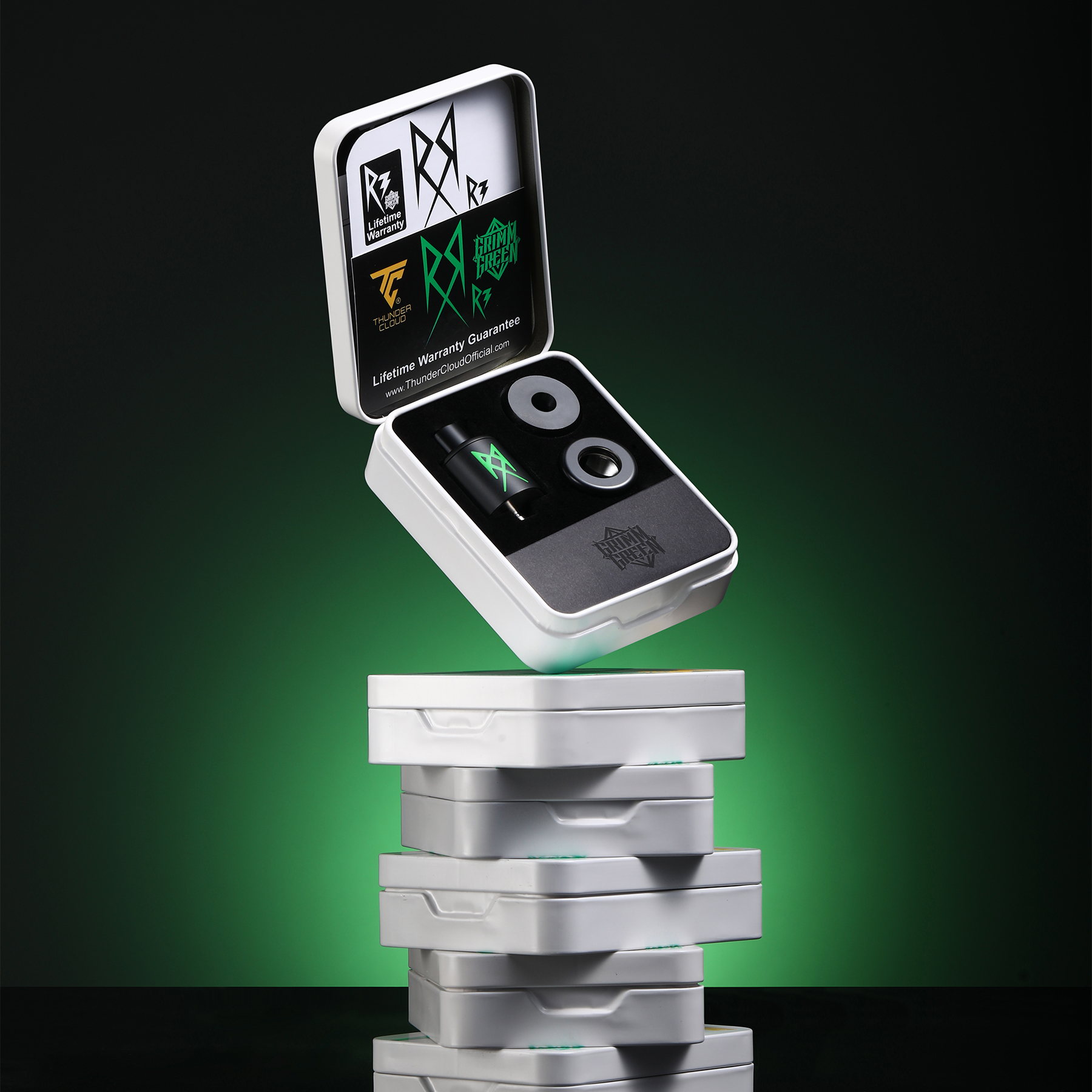 Newest ThunderCloud X GRIMM GR - Rda Atomizer Deck のレビューと価格