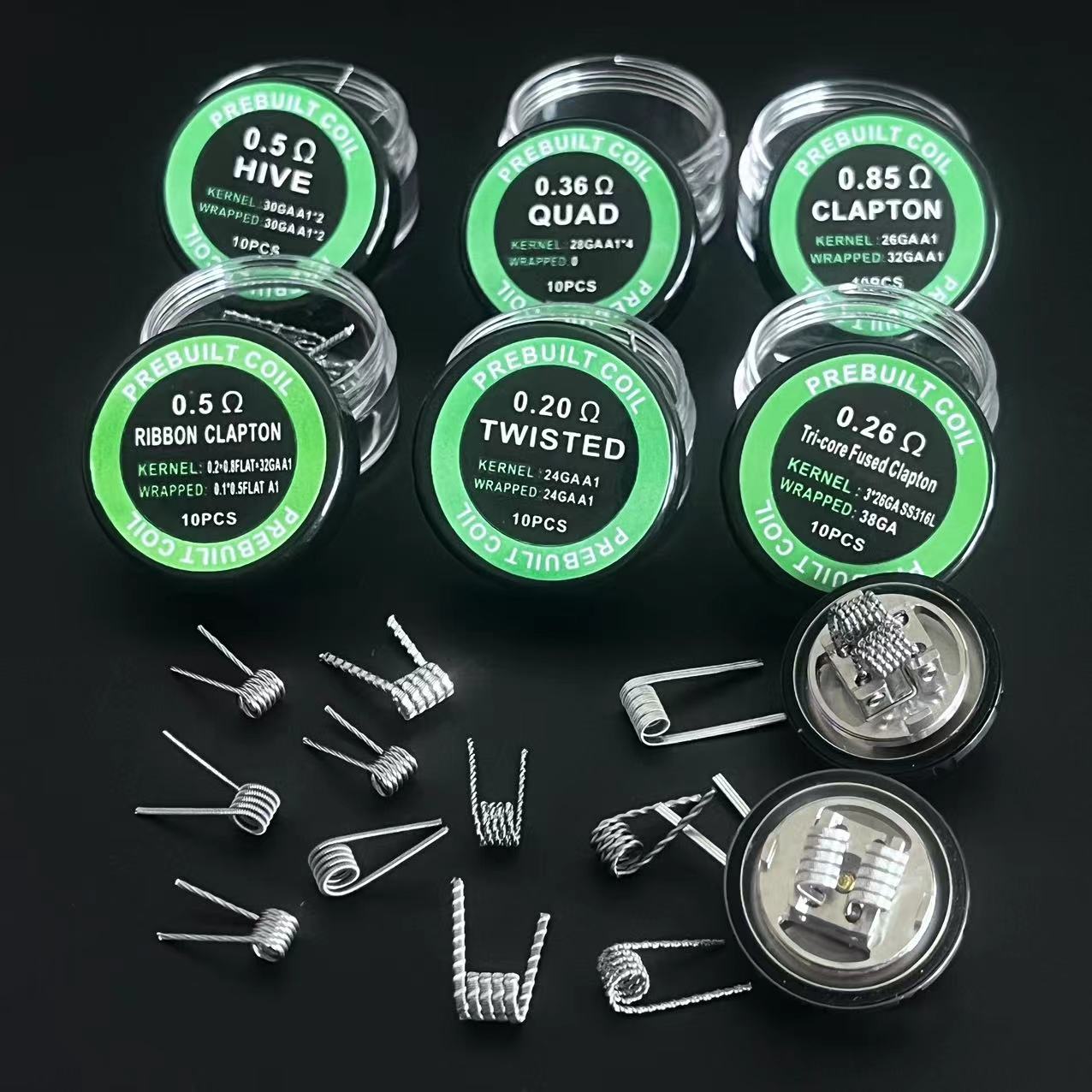 50pcs/30pcs/20pcs/10pcs DL RDL - Clapton Wire Pre Built のレビューと価格