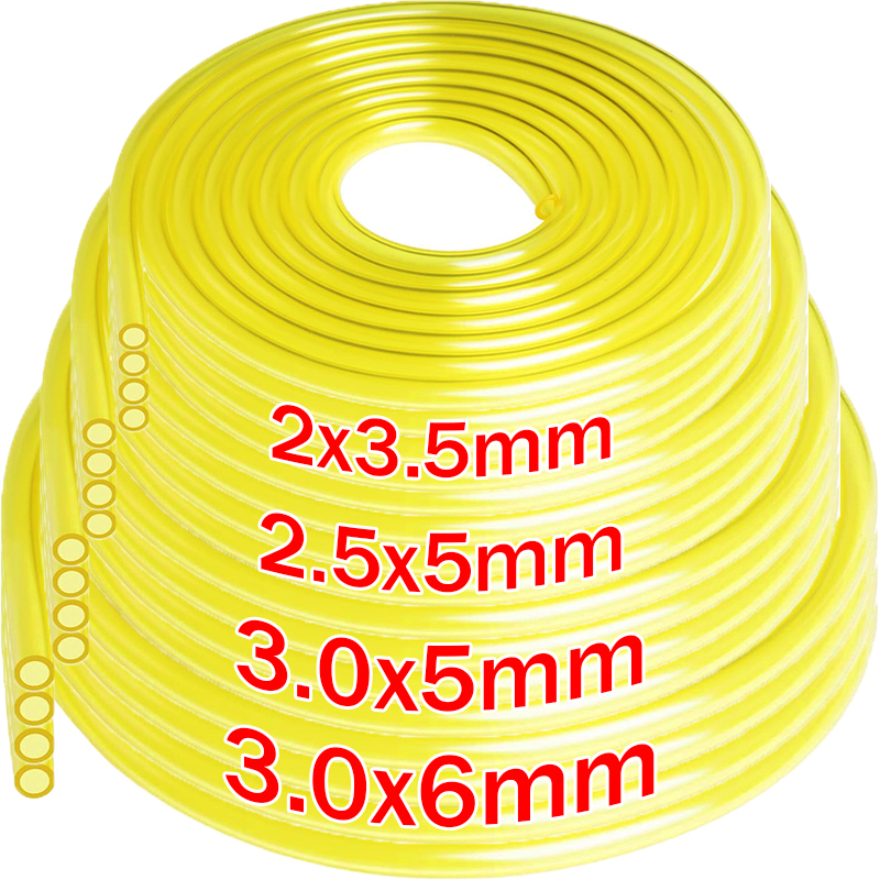 Yellow Fuel Line Hose Set 2x3. - Weed Vaping Accessories のレビューと価格