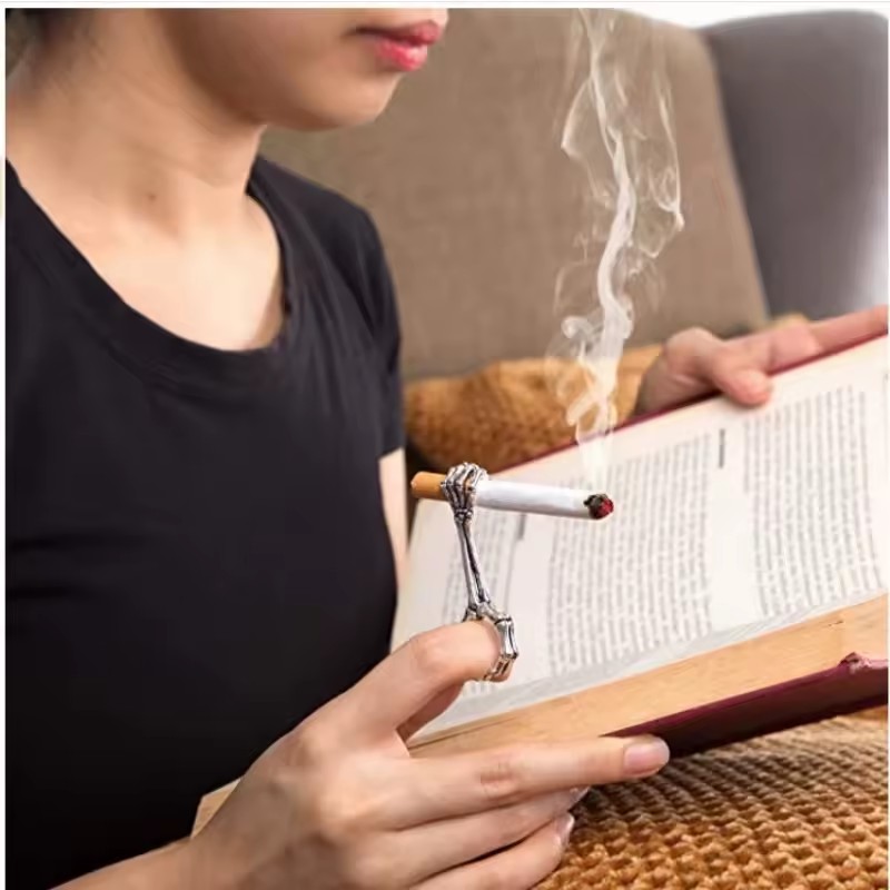 Funny Cigarette Hand Holder Sm - Vape Ring のレビューと価格