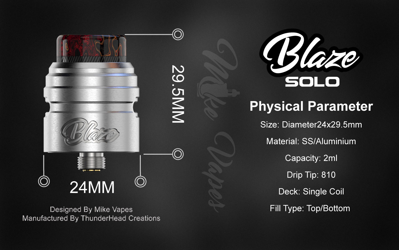 Original ThunderHead Creations - Rda Atomizer Deck のレビューと価格