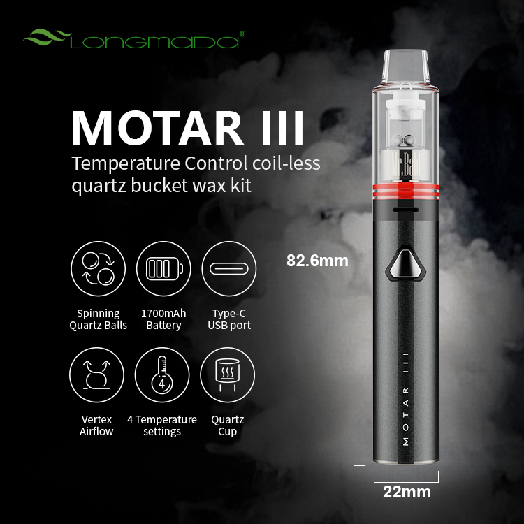 Longmada Motar III 3 Wax Pen K - Vaping Area のレビューと価格