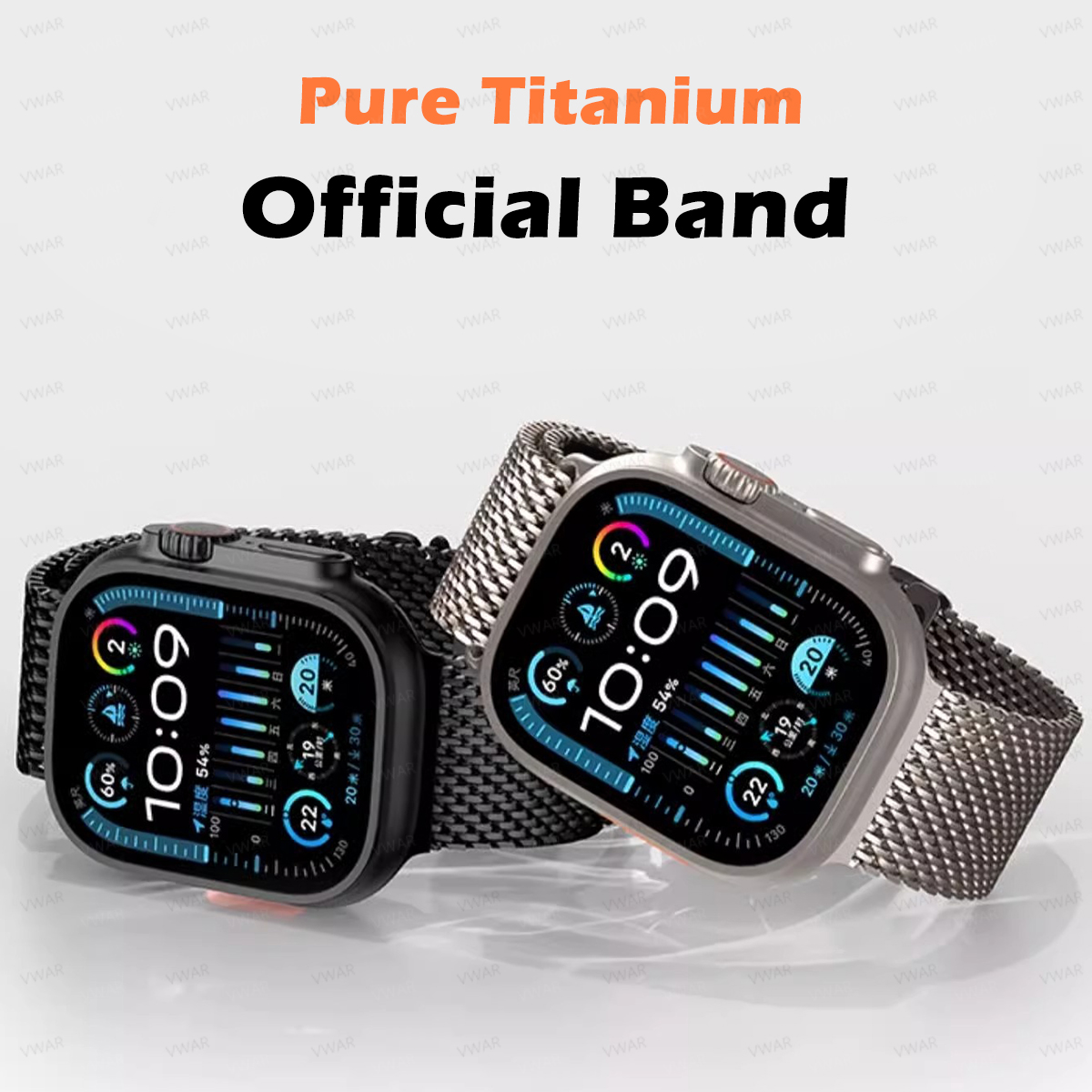 VWAR Titanium Milanese loop fo - Mesh Coil Strip のレビューと価格
