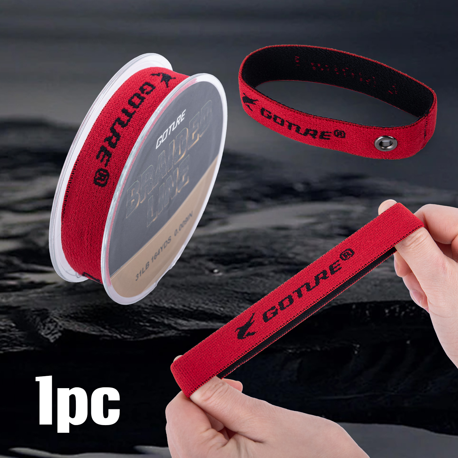 Goture Fishing Spool Line Band - Mesh Coil Strip のレビューと価格