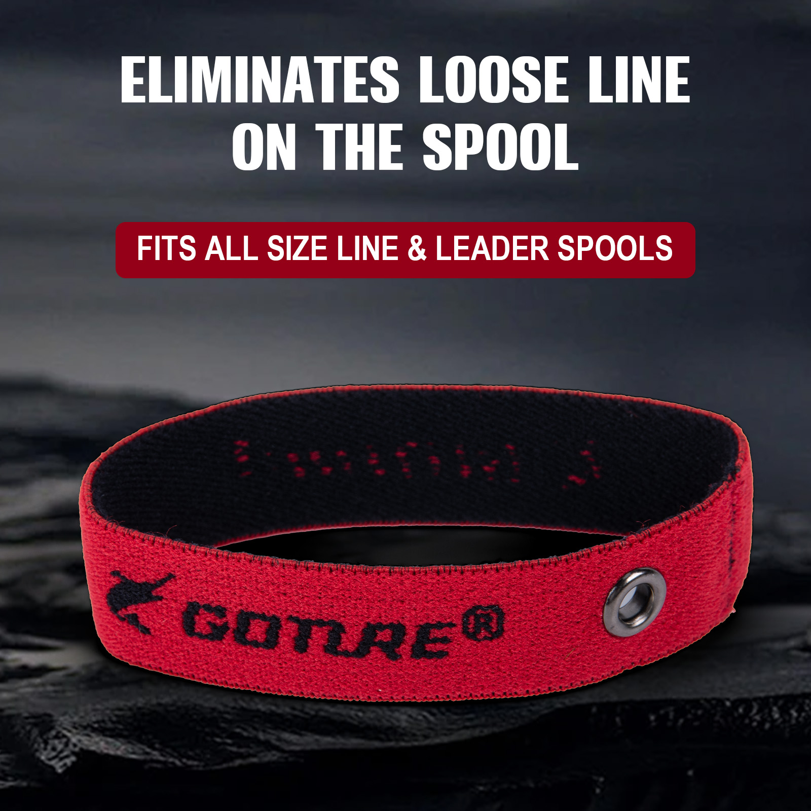 Goture Fishing Spool Line Band - Mesh Coil Strip のレビューと価格