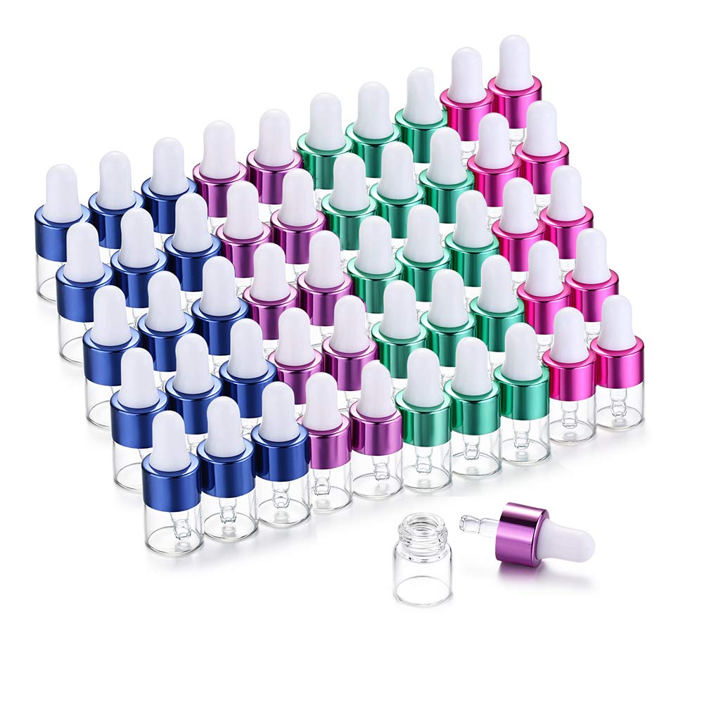 5Pcs 1ml/2ml/3ml/5ml Empty Gla - Juice Bottle Dropper のレビューと価格