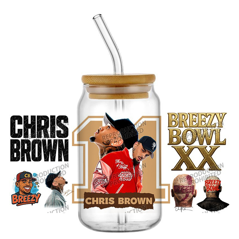 New Popular Singer Chris Brown - Rdta Tank Glass のレビューと価格