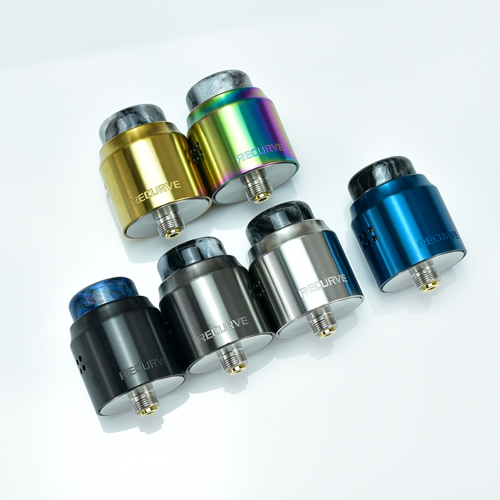 Recurve RDA 24mm rebuildable V - Rda Atomizer Deck のレビューと価格
