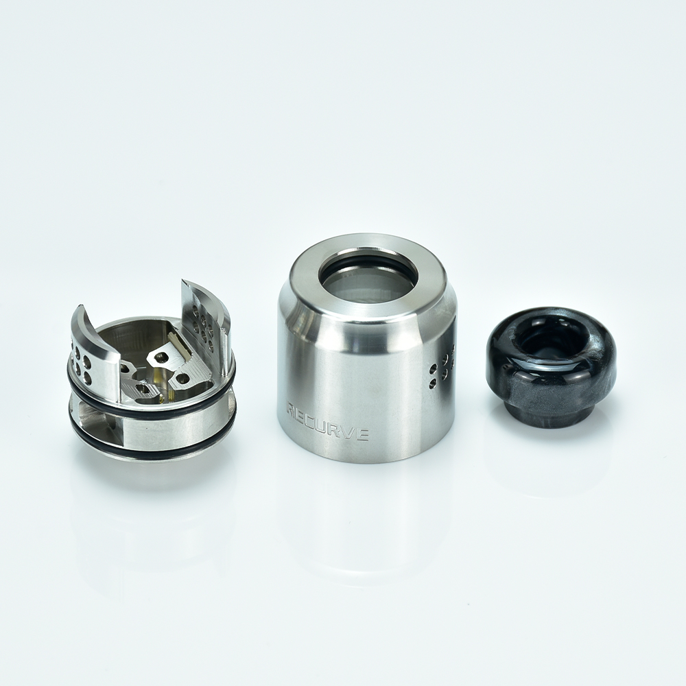 Recurve RDA 24mm rebuildable V - Rda Atomizer Deck のレビューと価格