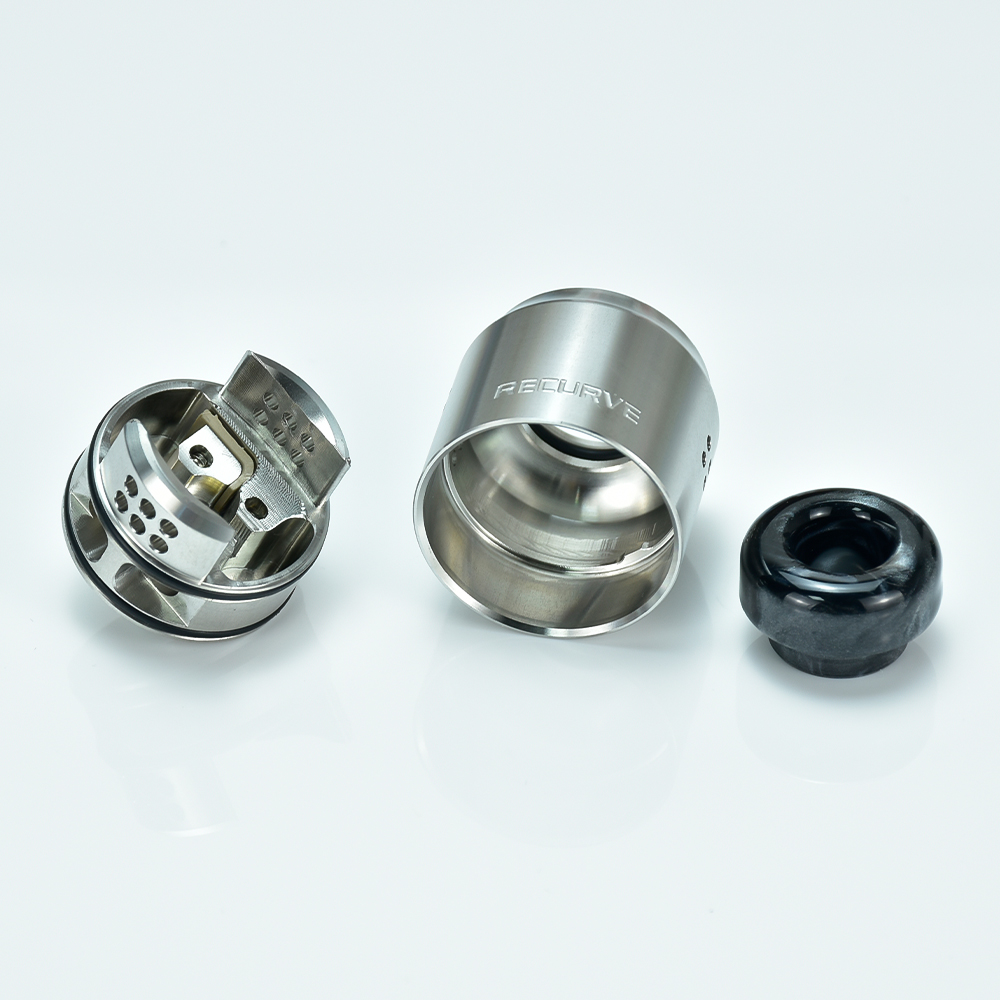 Recurve RDA 24mm rebuildable V - Rda Atomizer Deck のレビューと価格
