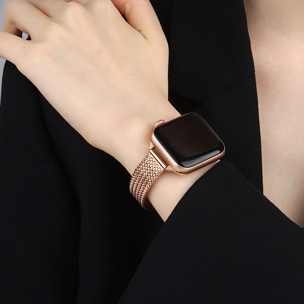 Band for Apple Watch Series 9  - Mesh Coil Strip のレビューと価格