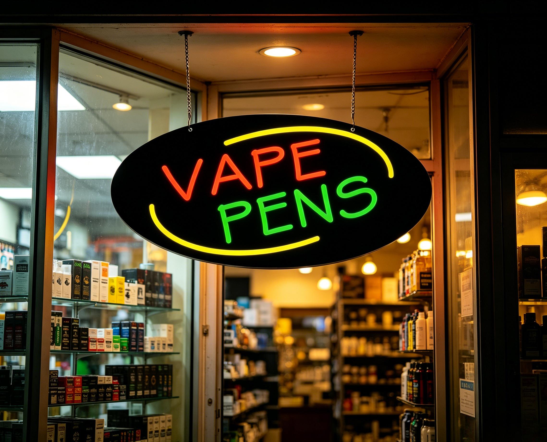 Vape Pens Neon Sign Dimmable L - Vaping Store のレビューと価格