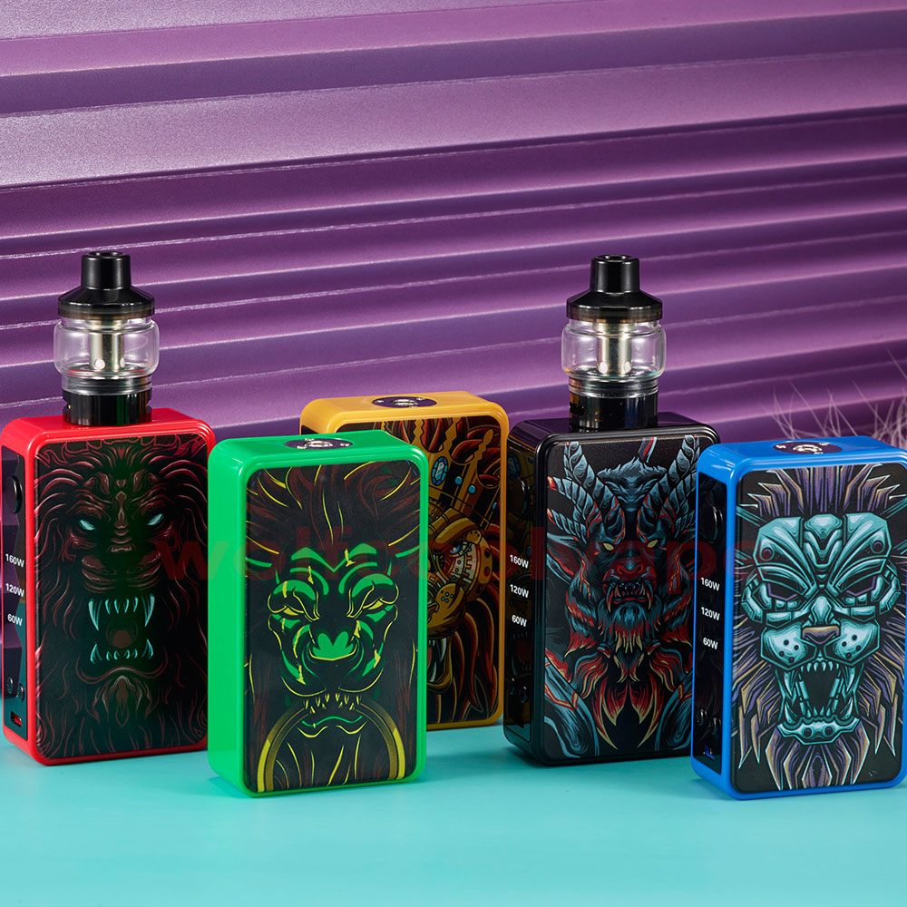 160W Box Mod Kit 60W/120W/160W - Vaping Area のレビューと価格