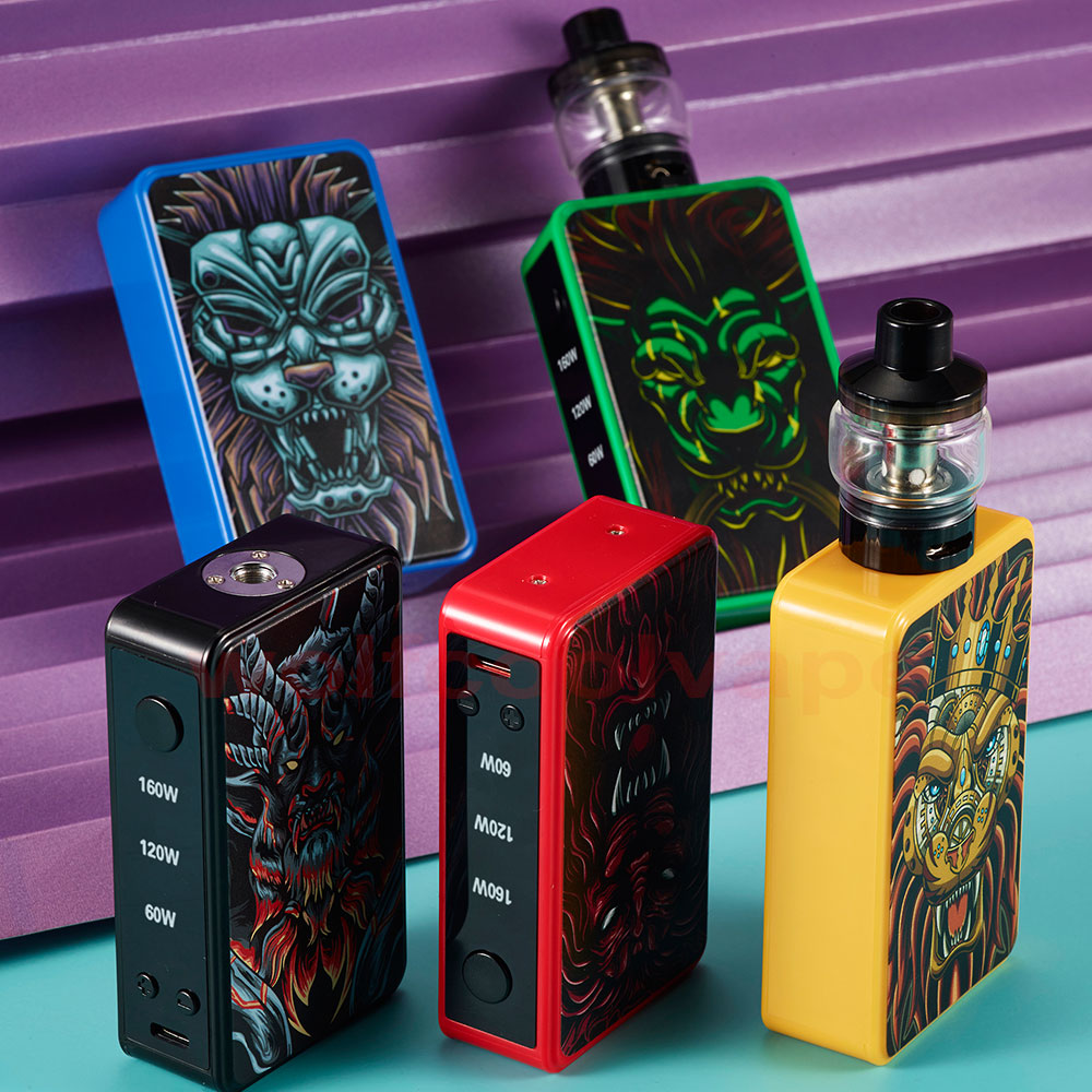 160W Box Mod Kit 60W/120W/160W - Vaping Area のレビューと価格