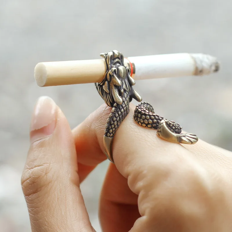 Retro Dragon Cigarette Holder  - Vape Ring のレビューと価格