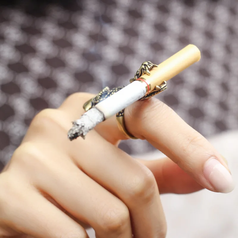 Retro Dragon Cigarette Holder  - Vape Ring のレビューと価格