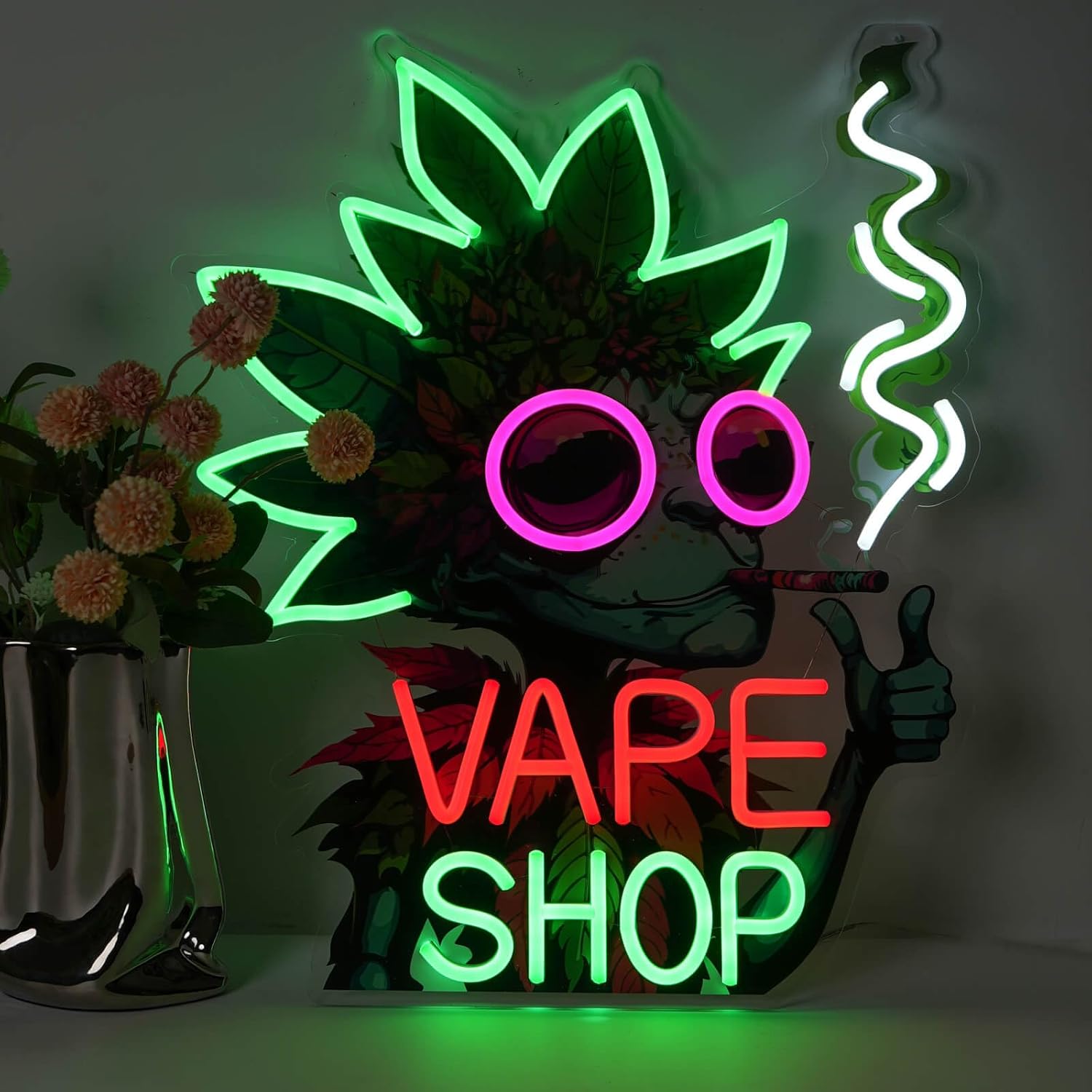 VAPE SHOP Neon Sign Business A - Vaping Store のレビューと価格