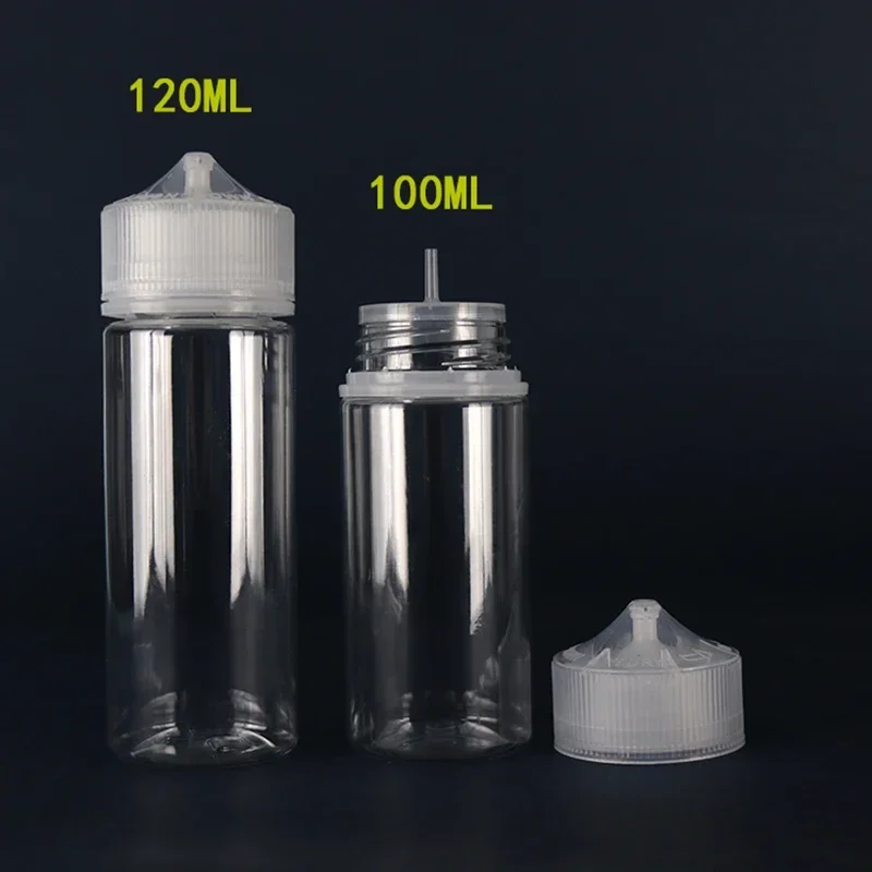 5PCS 30ml-120ml PET Clear Drop - Juice Bottle Dropper のレビューと価格