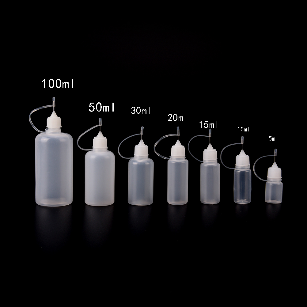 New 5/10/15/20/30/50/100ml PE  - Juice Bottle Dropper のレビューと価格
