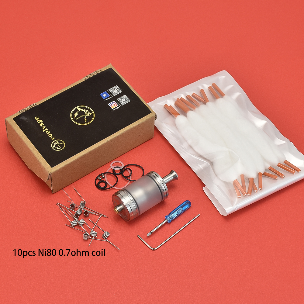 Taifun GTR RTA 23mm MTL Single - Vape Coil Replacement のレビューと価格