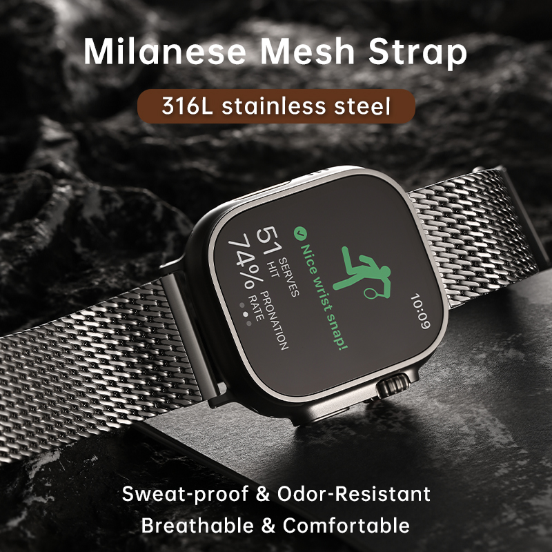 Luxury Milanese Mesh Apple Wat - Mesh Coil Strip のレビューと価格
