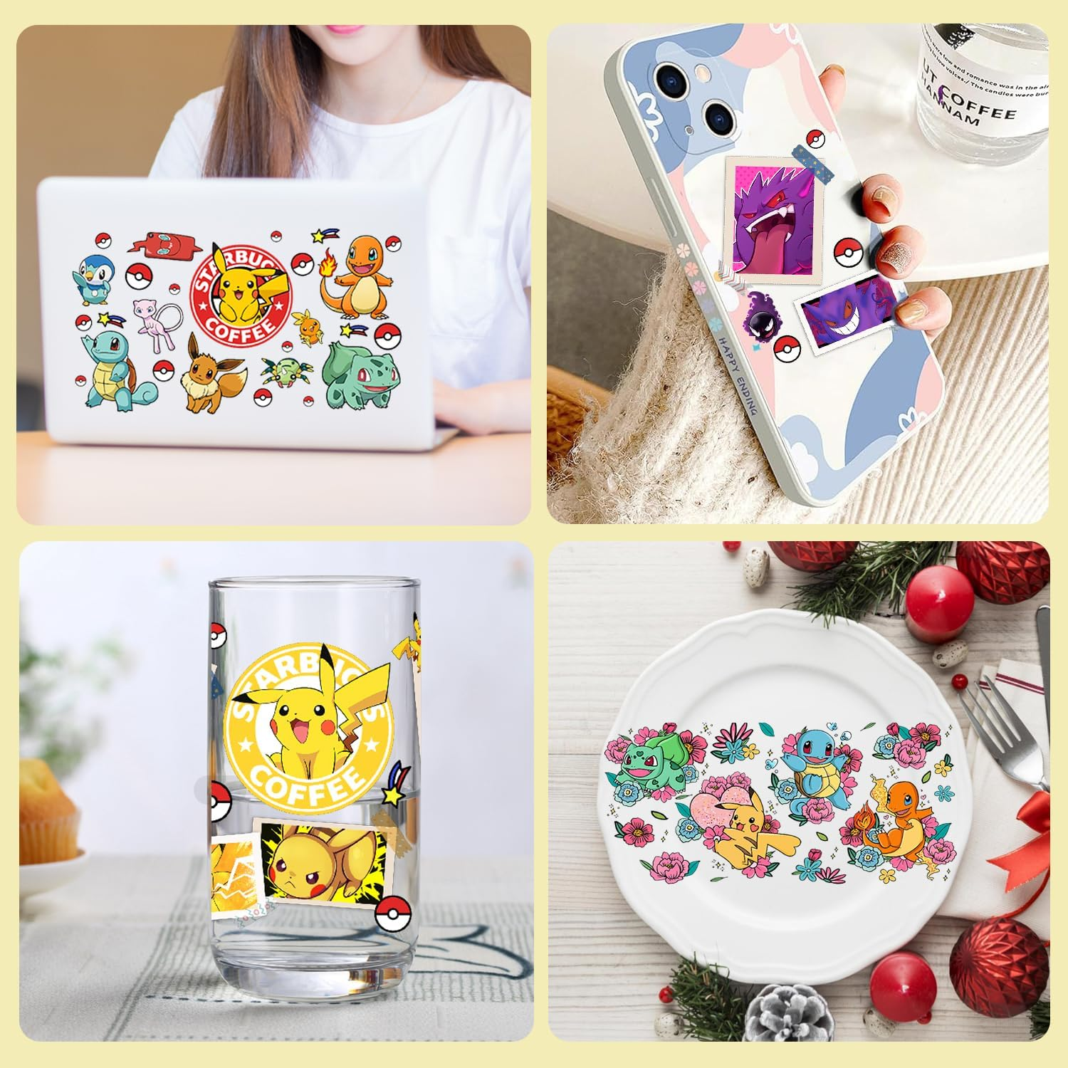 Cute Cartoon Elf  UV DTF Trans - Rdta Tank Glass のレビューと価格