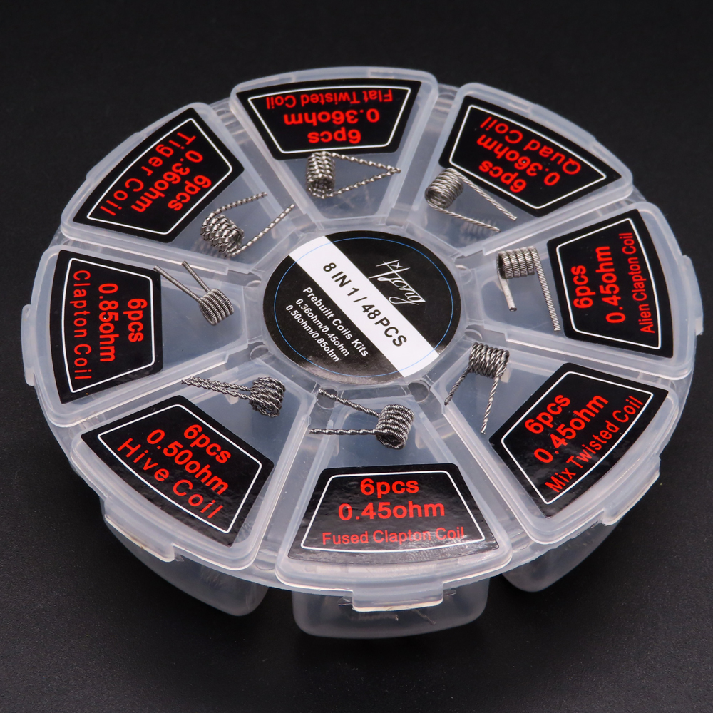48pcs/set Premade Coils RTA RD - Vaping Area のレビューと価格
