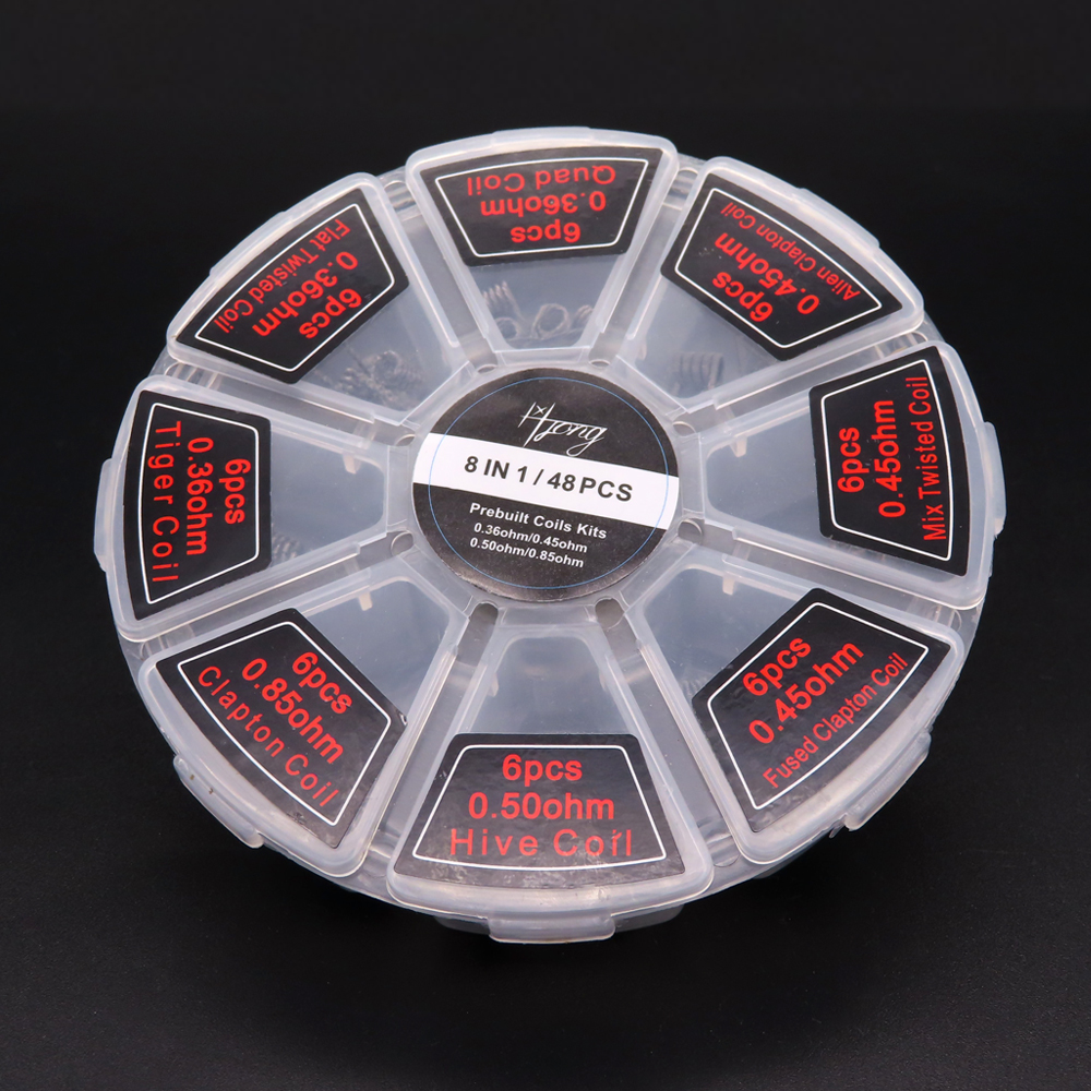 48pcs/set Premade Coils RTA RD - Vaping Area のレビューと価格