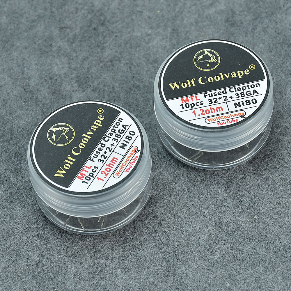 wolfcoolvape Pre-Built Heating - Vape Coil Replacement のレビューと価格