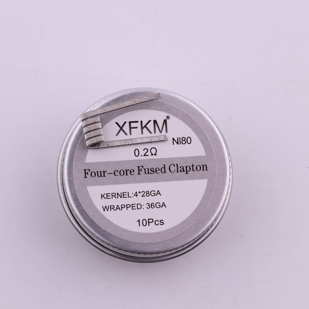 10pcs/box 3mm Spiral ID PreBui - Clapton Wire Pre Built のレビューと価格