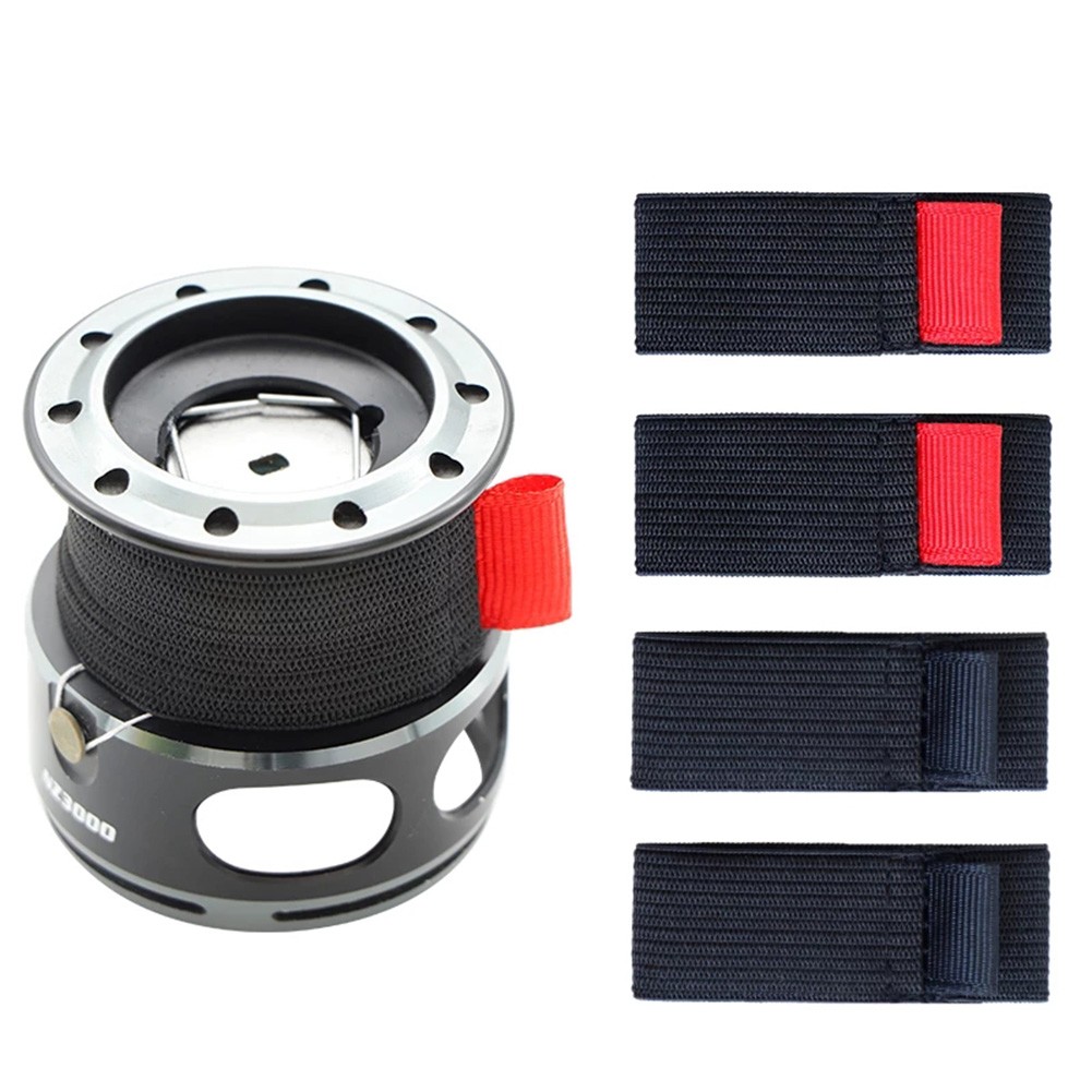 4pcs Elastic Fishing Spool Bel - Mesh Coil Strip のレビューと価格