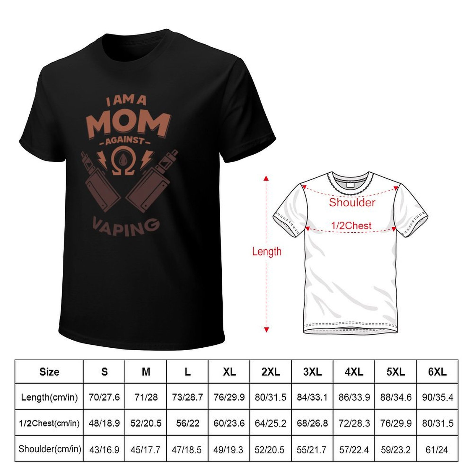 I am a MOM against VAPING T-Sh - Quick Vape のレビューと価格