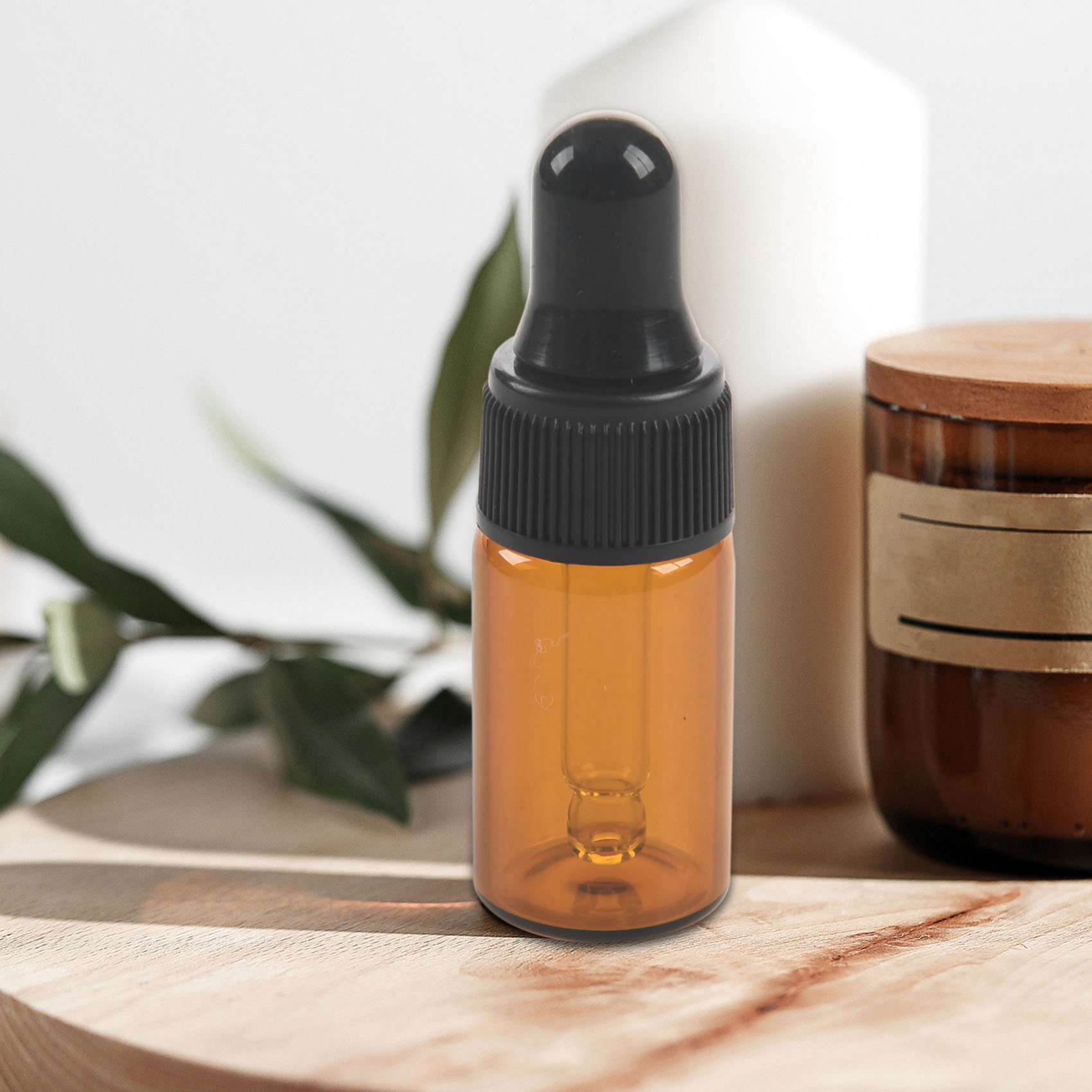 10pcs 3ml Empty brown Glass Dr - Juice Bottle Dropper のレビューと価格