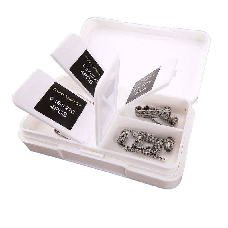 16pcs NI80 Fused Clapton Prebu - Clapton Wire Pre Built のレビューと価格
