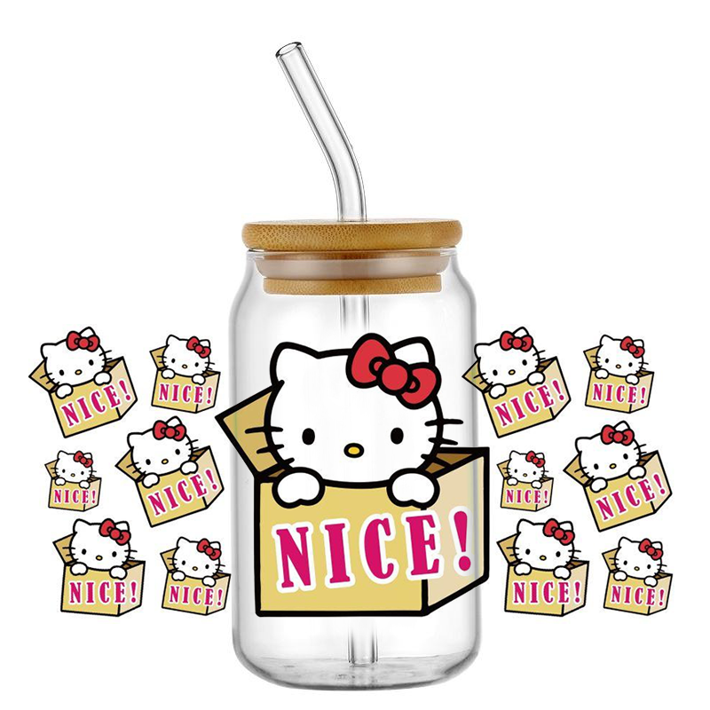 popular Kitty design 16oz 3D u - Rdta Tank Glass のレビューと価格