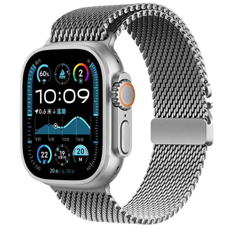 Milanese Loop Band for Apple W - Mesh Coil Strip のレビューと価格