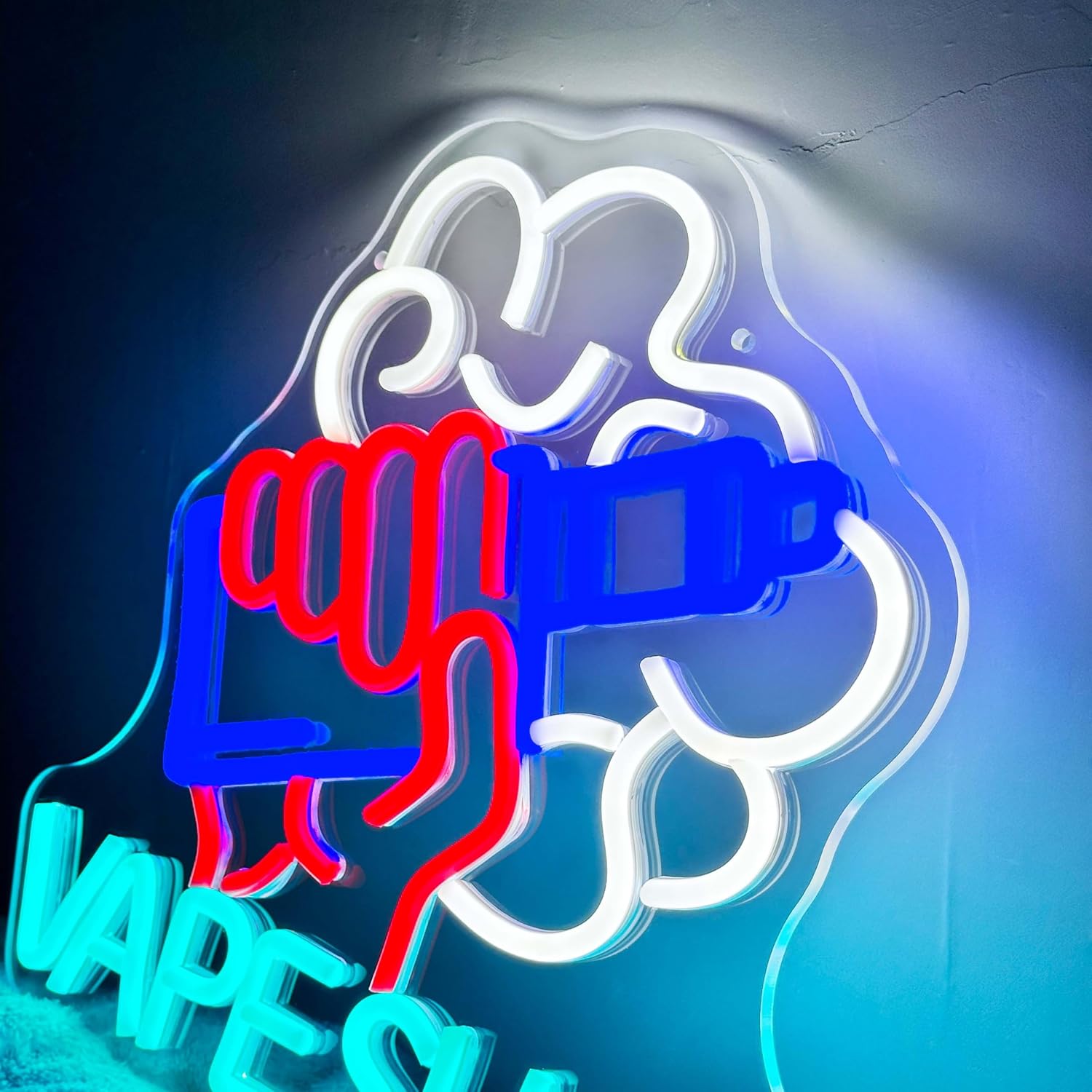 Vape Shop Neon Signs LED Neon  - Vaping Store のレビューと価格