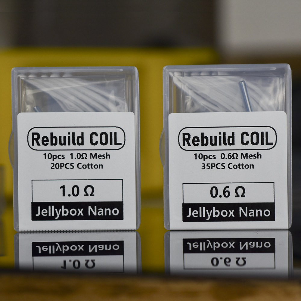1Set Jellybox Nano Rebuild Kit - Coil Building Kit のレビューと価格