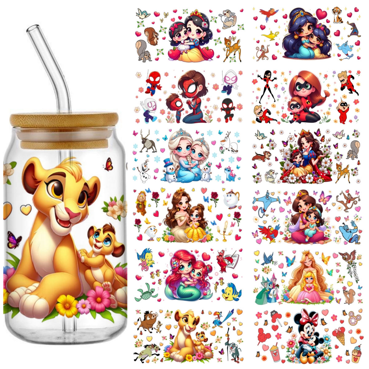 cartoon 3D Transfer Sticker Fo - Rdta Tank Glass のレビューと価格